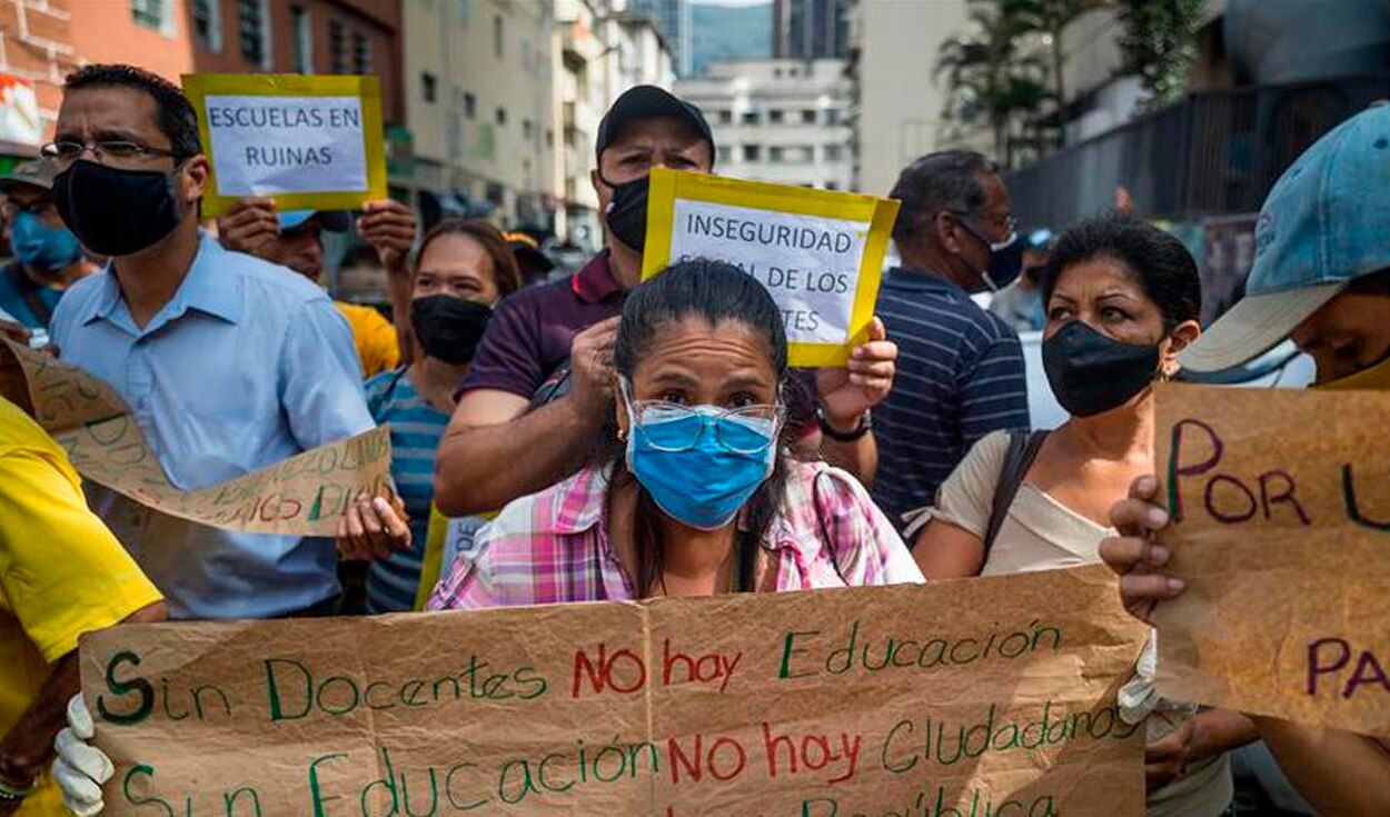 Convocan a protesta nacional para este 9 de enero en Venezuela. Foto: EFE