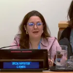 Relatora de la ONU repudió atentado contra Yendri Velásquez y Luis Peche Arteaga en Bogotá